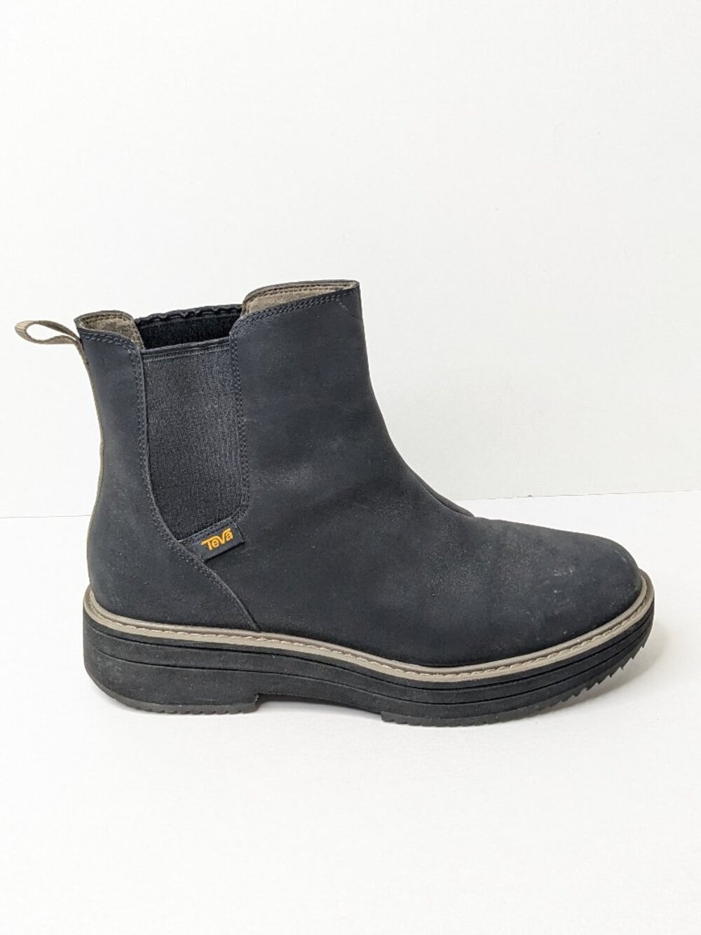 Teva Midform Water Resistant Chelsea Boots Black Women's 9